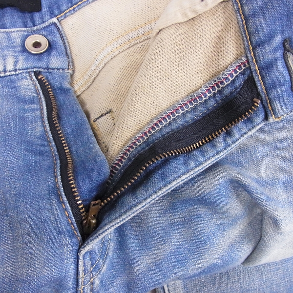 実際に弊社で買取させて頂いたjunhashimoto/ジュンハシモト　スウェットデニム PNT0214 JEM01/4の画像 3枚目