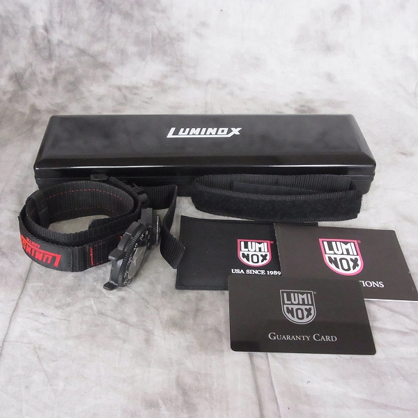 実際に弊社で買取させて頂いたLUMINOX/ルミノックス ネイビーシールズ 日本限定 ref. 3001 ARKTIC 腕時計【動作未確認】の画像 5枚目