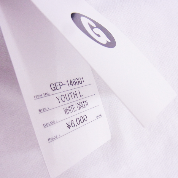 実際に弊社で買取させて頂いた【未使用】GOODENOUGH グッドイナフ ラグランTシャツ/YOUTH-Lの画像 3枚目