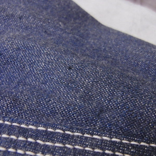 実際に弊社で買取させて頂いたBLUE BLUE/ブルーブルー デニム カバーオール Mの画像 5枚目