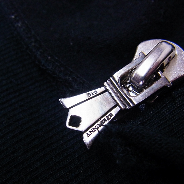 実際に弊社で買取させて頂いたEYEFUNNY/アイファニー １ダイヤ925ジップアップパーカー/1の画像 5枚目