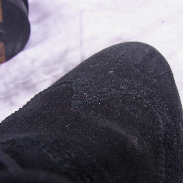 実際に弊社で買取させて頂いたREGAL East Coast Collection/リーガル イースト コースト コレクション スウェード ウイングチップシューズ/内羽根 26の画像 7枚目