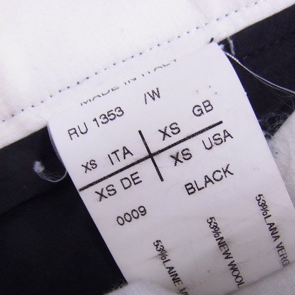 実際に弊社で買取させて頂いたRick Owens/リックオウエンス メンズ ハーフパンツ ブラック/XSの画像 3枚目