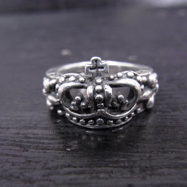 実際に弊社で買取させて頂いたROYAL ORDER/ロイヤルオーダー DEMI CROWN RING/デミクラウンリング/13号 の画像 1枚目