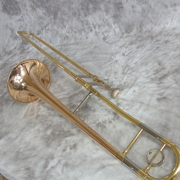 実際に弊社で買取させて頂いた★中古 YAMAHA YSL-353/YSL353 ヤマハ テナートロンボーン マウスピース付きの画像 1枚目