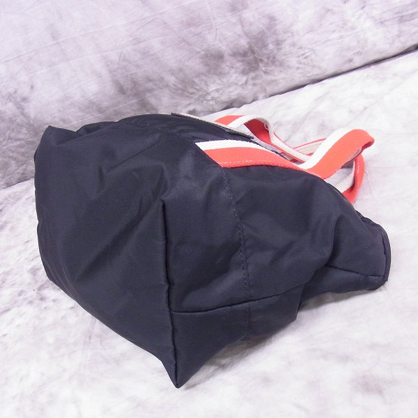 実際に弊社で買取させて頂いたJ.LINDEBERG/Jリンドバーグ ロゴプレート付き ミニトートバッグ JL-907の画像 2枚目