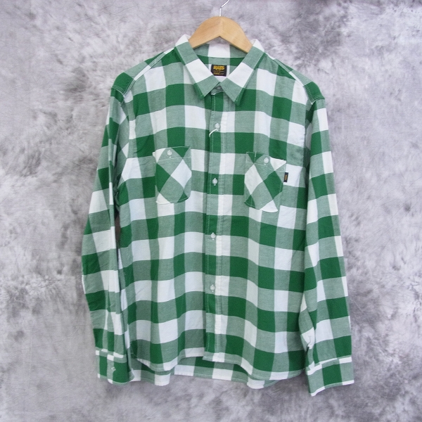 実際に弊社で買取させて頂いたRATS/ラッツ 16SS BUFFALO CHECK TRIPLE STTCH SHIRT チェックシャツ/XL