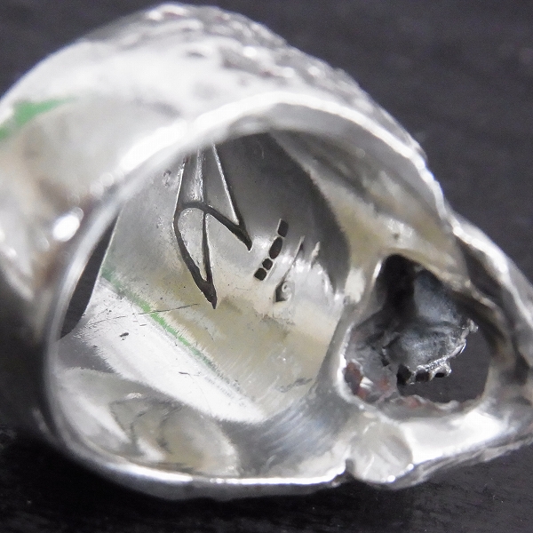 実際に弊社で買取させて頂いたCRAZY PIG DESIGNS/クレイジーピッグ PLAGUE RING/プレイグ リング 18.5号の画像 4枚目