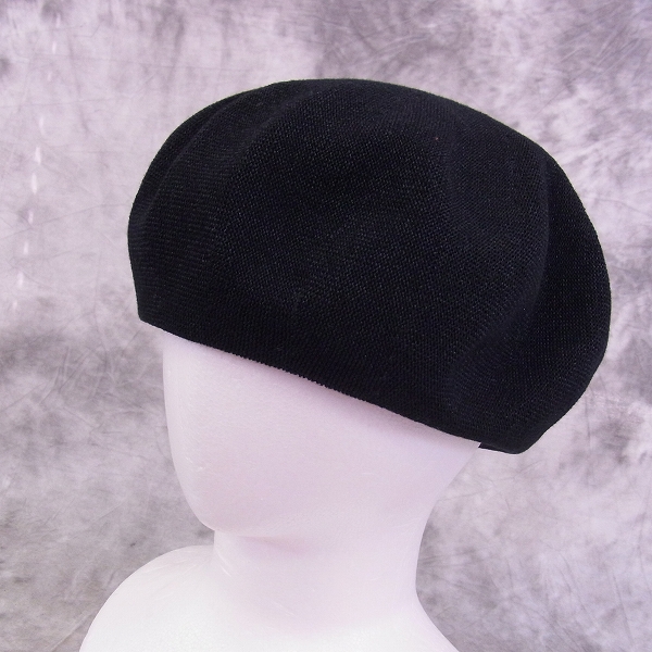 実際に弊社で買取させて頂いたCA4LA/カシラ ベレー帽 ブラック