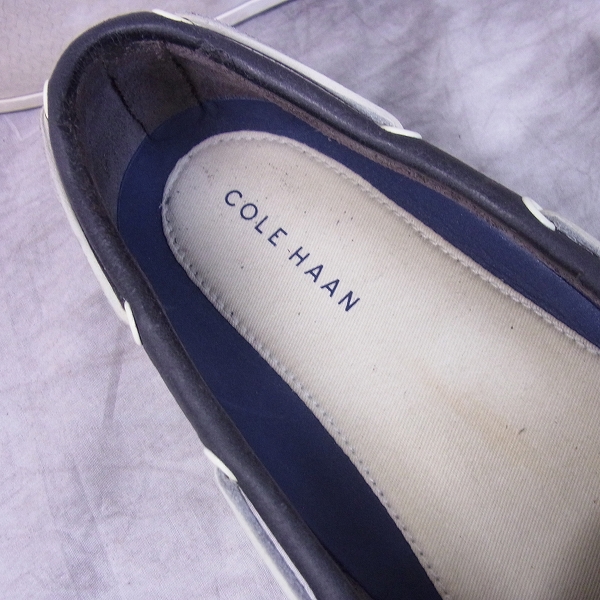 実際に弊社で買取させて頂いたCOLE HAAN/コールハーン デッキシューズ カジュアル C14541/11の画像 4枚目