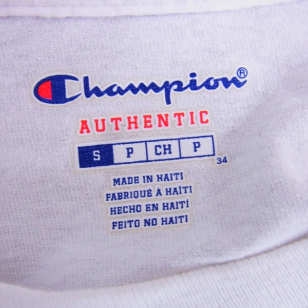 実際に弊社で買取させて頂いたCHALLENGER×Champion Tシャツ カープリント Sの画像 2枚目