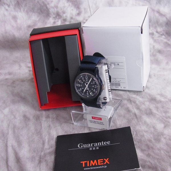 実際に弊社で買取させて頂いたシップス別注 TIMEX/ タイメックス オリジナル キャンパー TW2R11100 JPの画像 7枚目