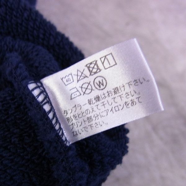 実際に弊社で買取させて頂いたRATS/ラッツ 17SS PULL OVER PARKA スウェットパーカー 17'RTC-0202 紺/Mの画像 4枚目