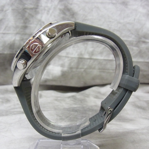 実際に弊社で買取させて頂いたA/X アルマーニ エクスチェンジ ザチャロ クロノグラフ ラバーベルト 腕時計 AX1251 【動作未確認】の画像 2枚目