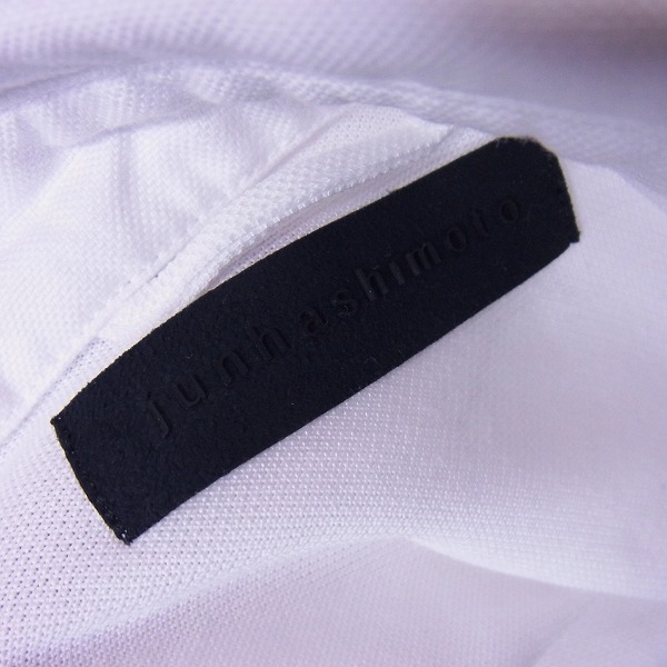 実際に弊社で買取させて頂いたjunhashimoto/ジュンハシモト　ポロシャツ ホワイトの画像 2枚目