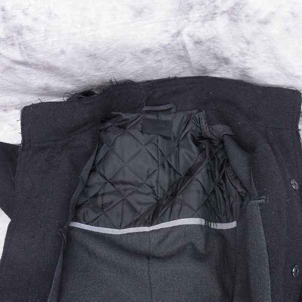 実際に弊社で買取させて頂いたjunhashimoto/ジュンハシモト ブランケットダッフルコート 4の画像 7枚目