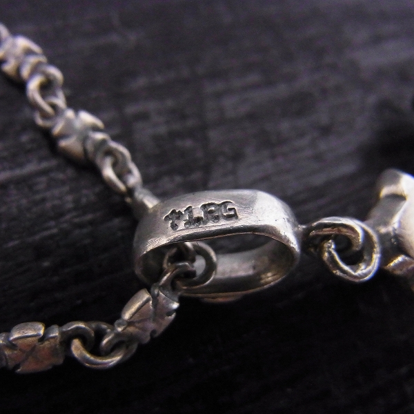 実際に弊社で買取させて頂いたLoree Rodkin/ローリーロドキン アンティークリーフクロスペンダント/クロスチェーン ネックレスの画像 3枚目