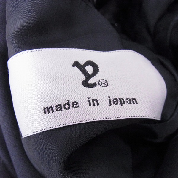 実際に弊社で買取させて頂いたEYEFUNNY/アイファニー　1Bピークド テーラードジャケット ブラック/Sの画像 4枚目