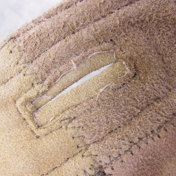 実際に弊社で買取させて頂いたHysterics/ヒステリックス ゴートレザー パッチワーク コート Fの画像 6枚目