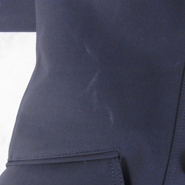 実際に弊社で買取させて頂いたjunhashimoto/ジュンハシモト 15AW フロントカット トレンチコート 4の画像 5枚目