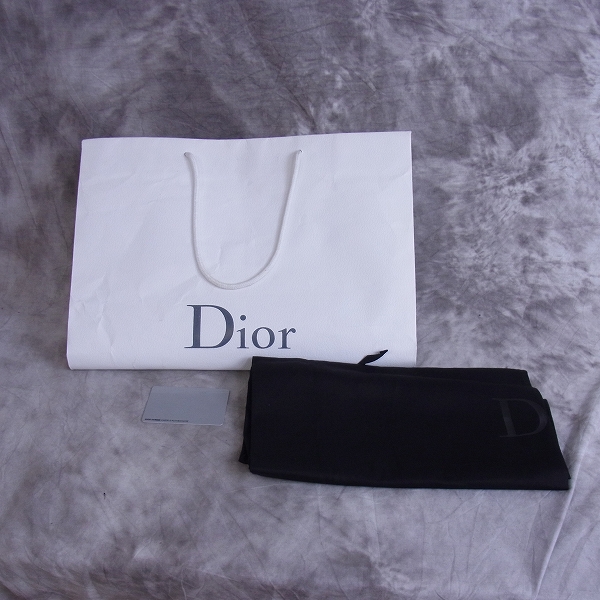 実際に弊社で買取させて頂いたDior HOMME/ディオール オム ラムレザー メッセンジャーバッグの画像 6枚目