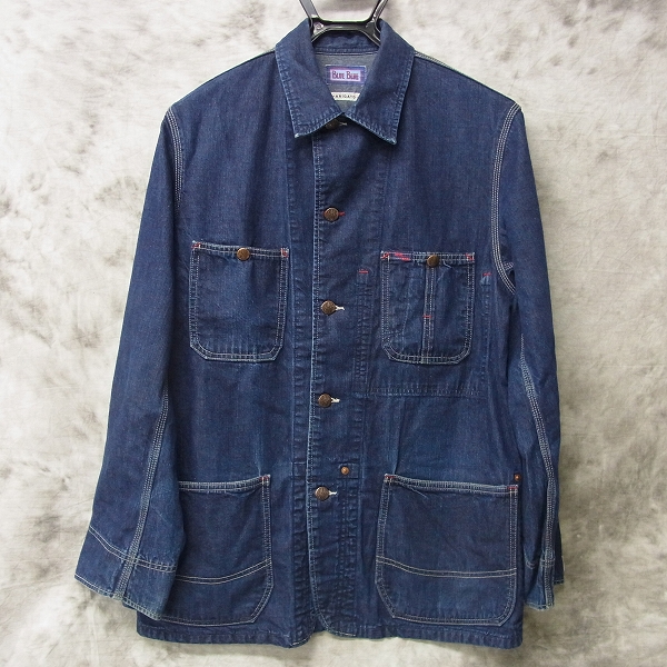 実際に弊社で買取させて頂いたBLUE BLUE/ブルーブルー デニム カバーオール/ジャケット/1
