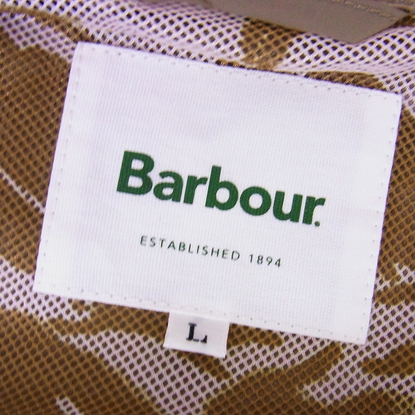 実際に弊社で買取させて頂いたBARBOUR/バブアー インターナショナルジャケット スリムフィット Lの画像 2枚目