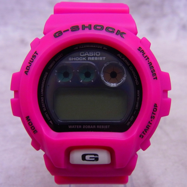 G-SHOCK/G-ショック 三つ目 ショッキングピンク DW-6900FS-4JF【動作