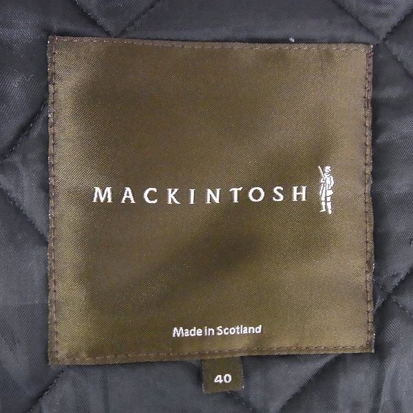 実際に弊社で買取させて頂いたMACKINTOSH LONDON/マッキントッシュ キルティングジャケット/40の画像 2枚目