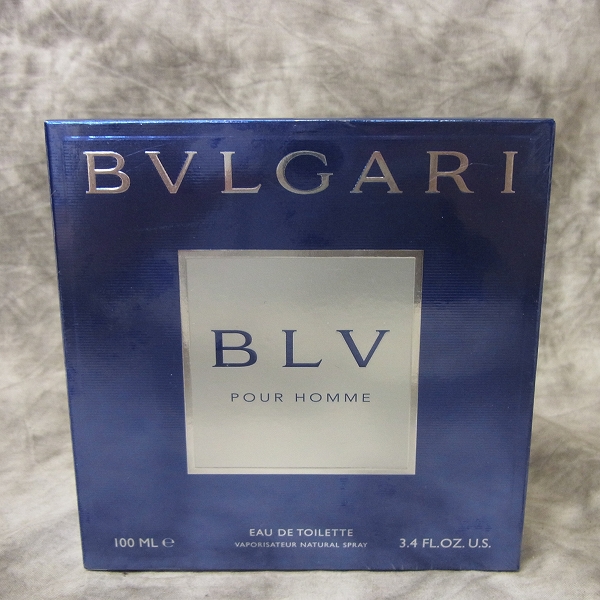 実際に弊社で買取させて頂いた【未使用】BVLGARI/ブルガリ ブルー プールオム オードトワレ 香水 100mL