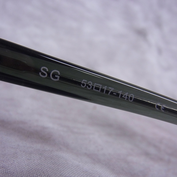 実際に弊社で買取させて頂いたLess than human/レスザンヒューマン メガネフレーム 銀河 Ginga-1010の画像 3枚目