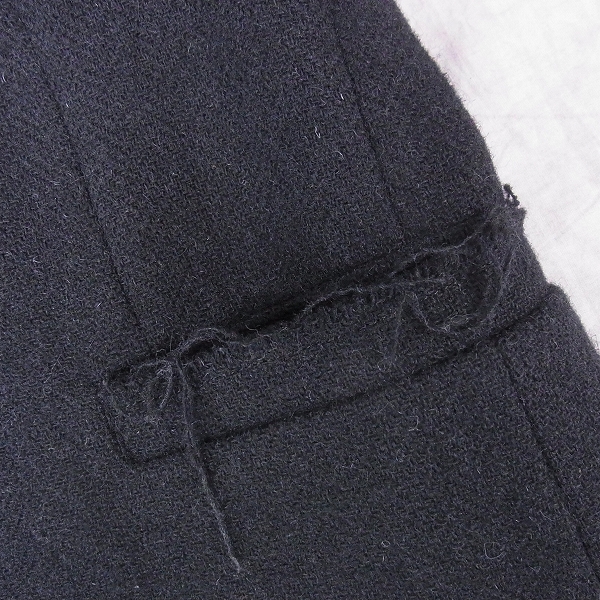 実際に弊社で買取させて頂いたjunhashimoto/ジュンハシモト　13AW カッティングジャケット JKT1006 CVW02/4の画像 6枚目