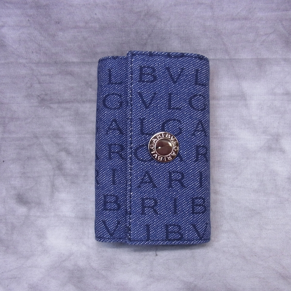 実際に弊社で買取させて頂いたBVLGARI/ブルガリ ロゴマニア キャンバス 6連キーケース 
