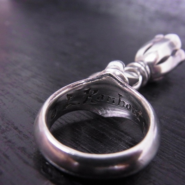 実際に弊社で買取させて頂いた【ギャラ付き】LONE ONES/ロンワンズ SILK BELL S RING/シルク ベル S リング 9.5号の画像 2枚目