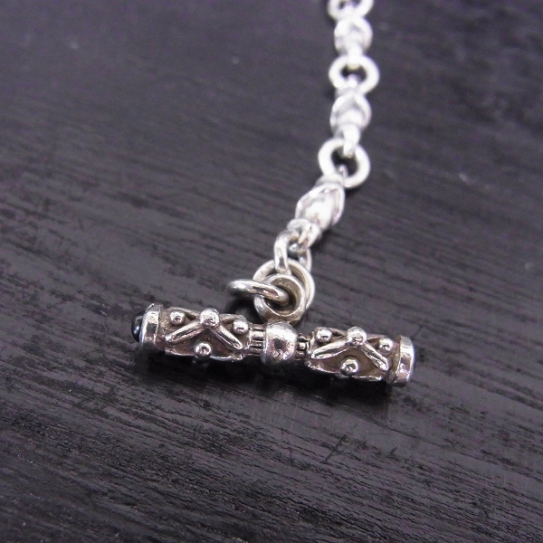 実際に弊社で買取させて頂いたLord Camelot/ロードキャメロット ガーネット付ネックレスチェーン LC-1009GA/40cmの画像 6枚目