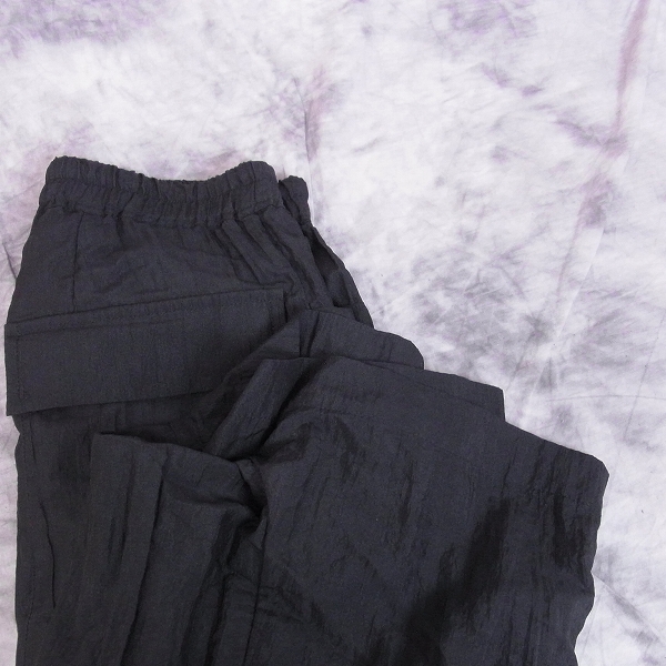 実際に弊社で買取させて頂いたRick Owens/リックオウエンス シルク混 ドローストリングパンツ Sの画像 6枚目