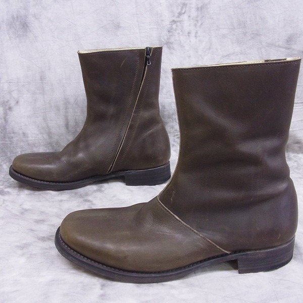 実際に弊社で買取させて頂いたwjk/ダブルジェイケイ wist zip up boot TIFONE サイドジップブーツ 41 の画像 3枚目