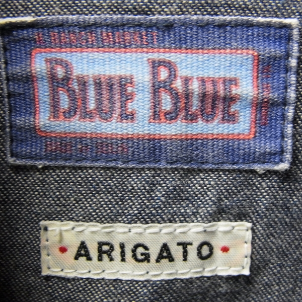 実際に弊社で買取させて頂いたBLUE BLUE/ブルーブルー デニム カバーオール/ジャケット/1の画像 2枚目