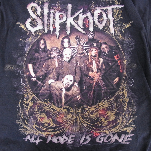 実際に弊社で買取させて頂いたSlipknot/スリップノット ALL HOPE IS GONE等 バンドTシャツ 5点セットの画像 7枚目