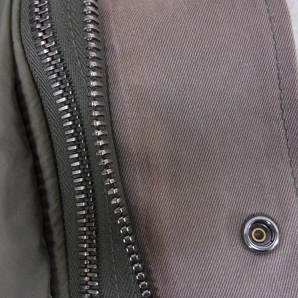 実際に弊社で買取させて頂いたjunhashimoto/ジュンハシモト　コンビベスト M-65 ミリタリージャケット VST003 NYL03/3の画像 6枚目