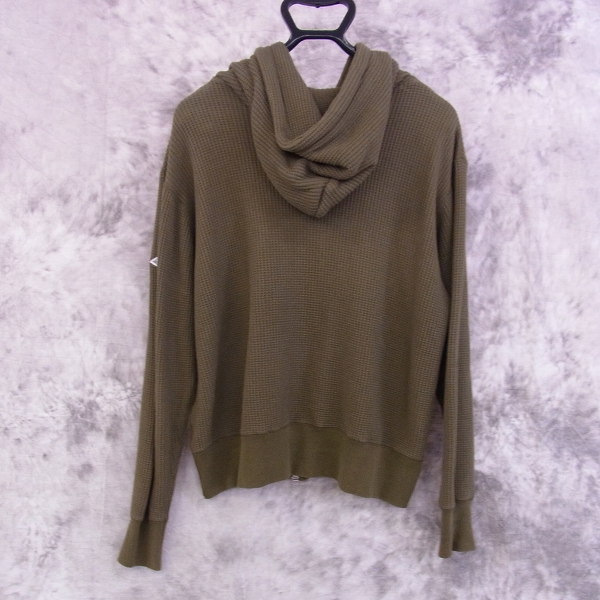 実際に弊社で買取させて頂いたTHE CRIMIE/クライミー ジップアップパーカー カーキ系 Mの画像 1枚目