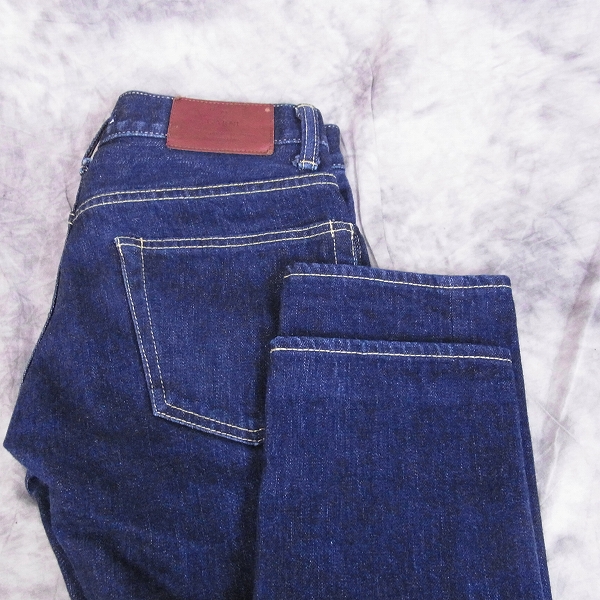 実際に弊社で買取させて頂いたGARNI/ガルニ ストレートデニムパンツ シルバーボタン GW10008/Sの画像 8枚目