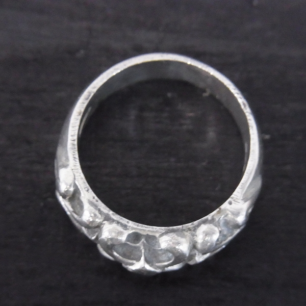 実際に弊社で買取させて頂いたCRAZY PIG/クレイシーピッグ TUDOR TOP RING/チューダー トップ リング 19号の画像 3枚目