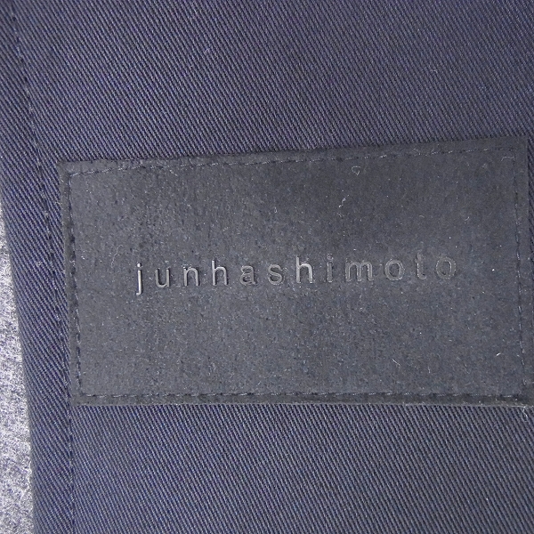 実際に弊社で買取させて頂いたjunhashimoto/ジュンハシモト 15AW フロントカット トレンチコート 4の画像 2枚目