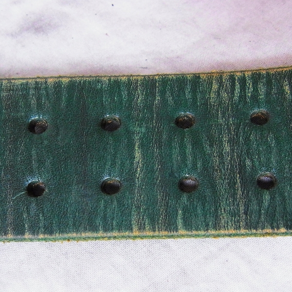 実際に弊社で買取させて頂いたEYEFUNNY/アイファニー  レザーベルト スタッズ1ダイヤ　2点セットの画像 6枚目