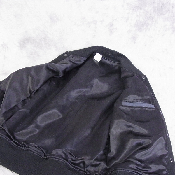 N.HOOLYWOOD/エヌハリ 牛革 STADIUM JACKETスタジャン 142-BL05/36の