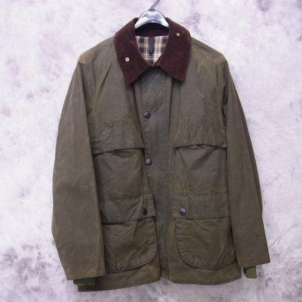 実際に弊社で買取させて頂いたBarbour/バブアー BEDALE/ビデイルオイルドジャケット/102CM/40IN