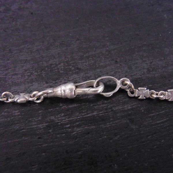 実際に弊社で買取させて頂いたLoree Rodkin/ローリーロドキン アンティークリーフクロスペンダント/クロスチェーン ネックレスの画像 4枚目