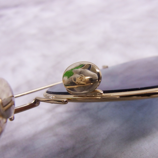 実際に弊社で買取させて頂いたChristian Dior/クリスチャン ディオール TECHNOLOGIC サングラス gold black/blue mirror/RHL2Aの画像 2枚目