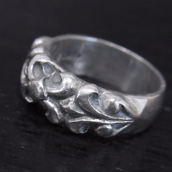 実際に弊社で買取させて頂いたCRAZY PIG/クレイシーピッグ TUDOR TOP RING/チューダー トップ リング 19号